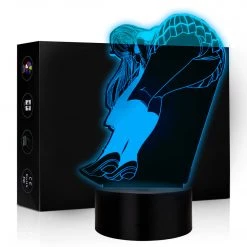 Mily Darling In The FranXX Zero Two Upskirt Acrylic LED Lamp Figures