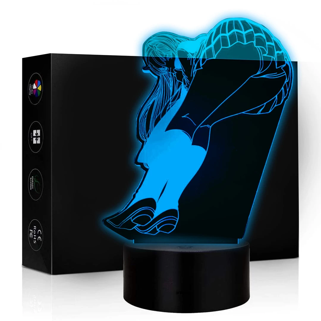 Mily Darling In The FranXX Zero Two Upskirt Acrylic LED Lamp Figures 3 Mily Darling In The FranXX Zero Two Upskirt Acrylic LED Lamp Figures