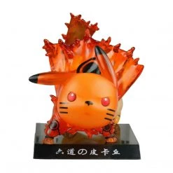 Mily Pokémon X Naruto Nine-Tails Chakra Mode Pikachu 3rd Party Figure