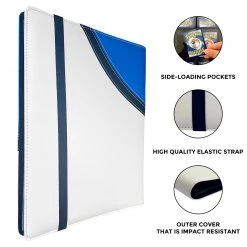 Mily TCG Supplies Totem World Great Ball Stitched Poke Ball Theme 9-Pocket Binder