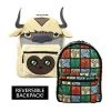 Avatar The Last Airbender Appa & Momo Reversible 3D Bioworld Backpack