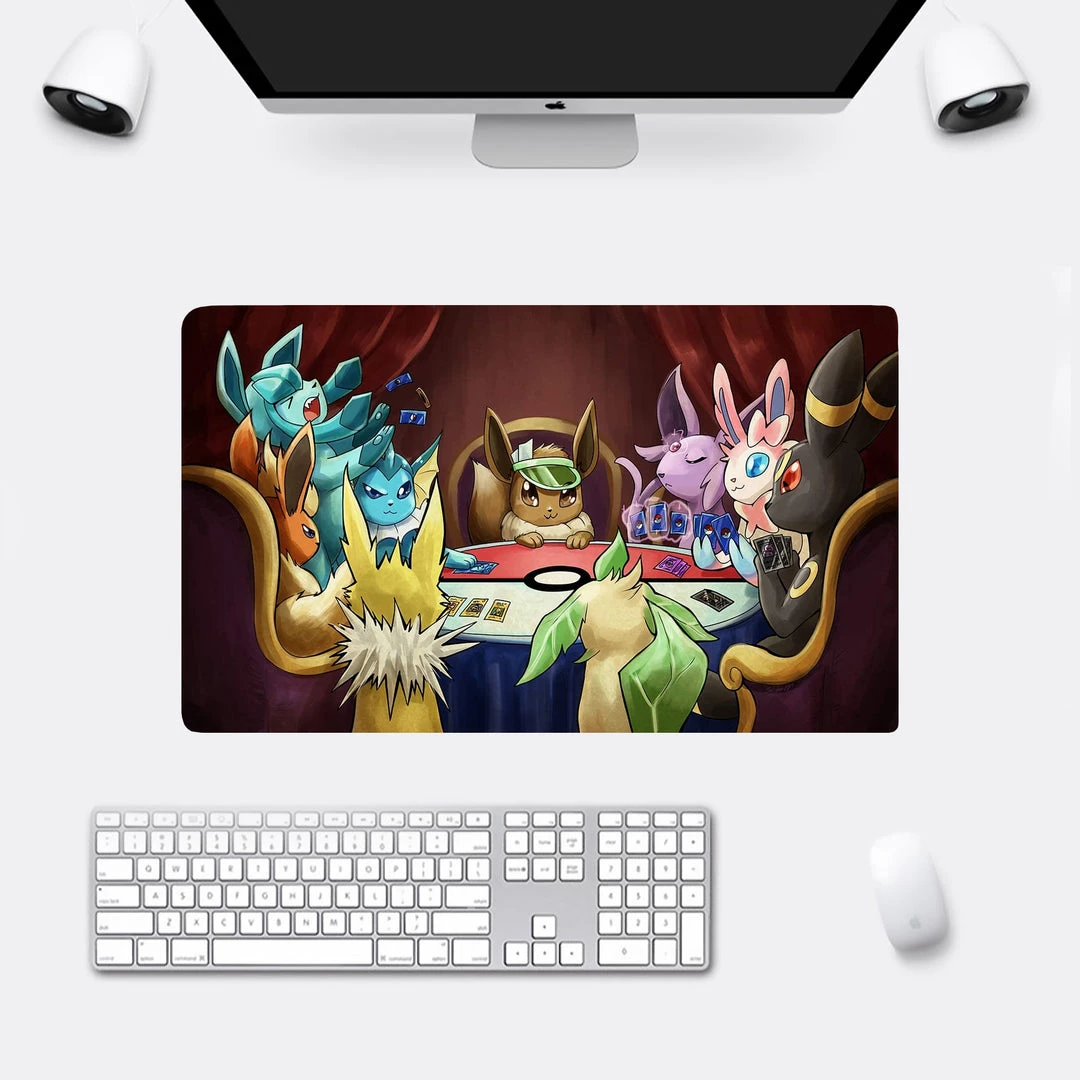 Mily Pokemon Eeveelutions Playing Cards 14 X 24 In Playmat TCG Supplies 6 Mily Pokemon Eeveelutions Playing Cards 14 X 24 In Playmat TCG Supplies