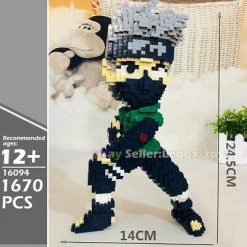 Mily Figures Naruto Kakashi Hatake Big Block Toy
