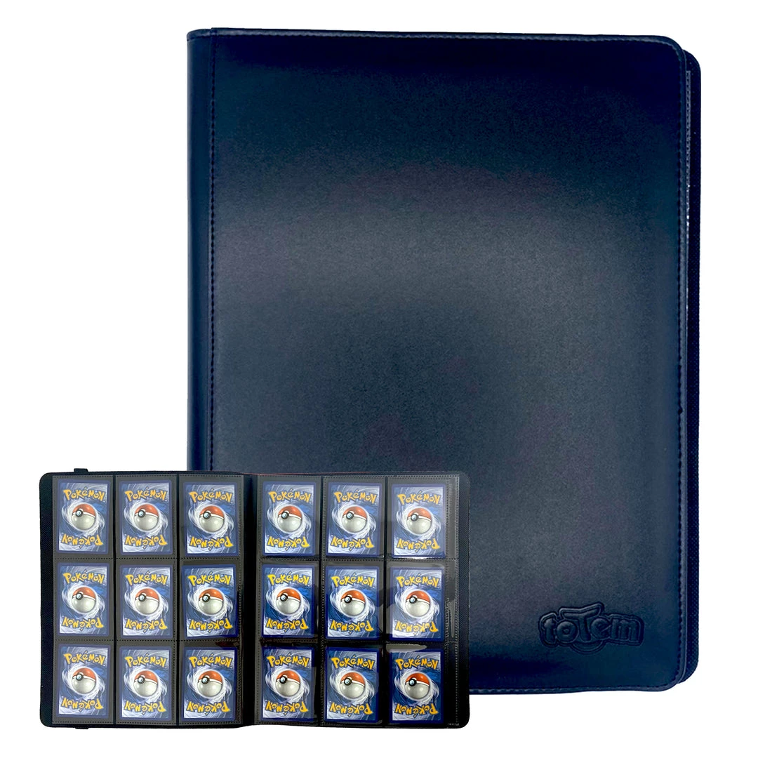 Mily Totem World Black Stitched 9-Pocket Binder 3 Mily Totem World Black Stitched 9-Pocket Binder