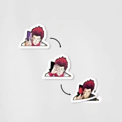 Mily Hunter × Hunter Hisoka Lenticular Sticker