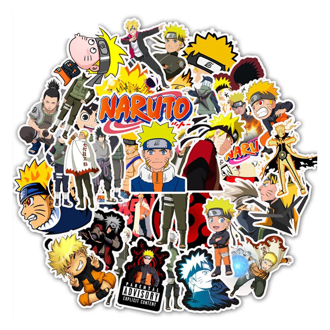 Mily Home Décor Naruto Sticker Pack 3 Mily Home Décor Naruto Sticker Pack