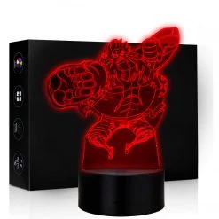 Mily One Piece Luffy 4th Gear Boundman Acrylic LED Lamp Figures