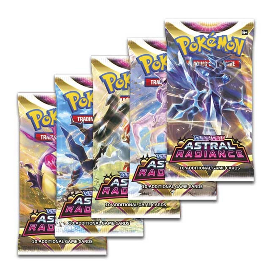 GTS Pokemon Astral Radiance Booster Pack 4 GTS Pokemon Astral Radiance Booster Pack