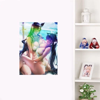 Mily Lifestyle Azur Lane Atago & Takao Pin Up "5 X 7" Metallic Glossy Art Print 5 Mily Lifestyle Azur Lane Atago & Takao Pin Up "5 X 7" Metallic Glossy Art Print