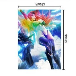 Mily League Of Legends Gun Goddess Miss Fortune Pin Up "5 X 7" Metallic Glossy Art Print Ver. 2 Lifestyle