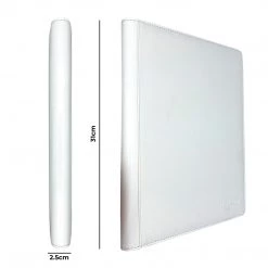 Mily Totem World White Stitched 9-Pocket Binder