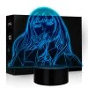 Mily Kakegurui Jabami Pet Tag Acrylic LED Lamp