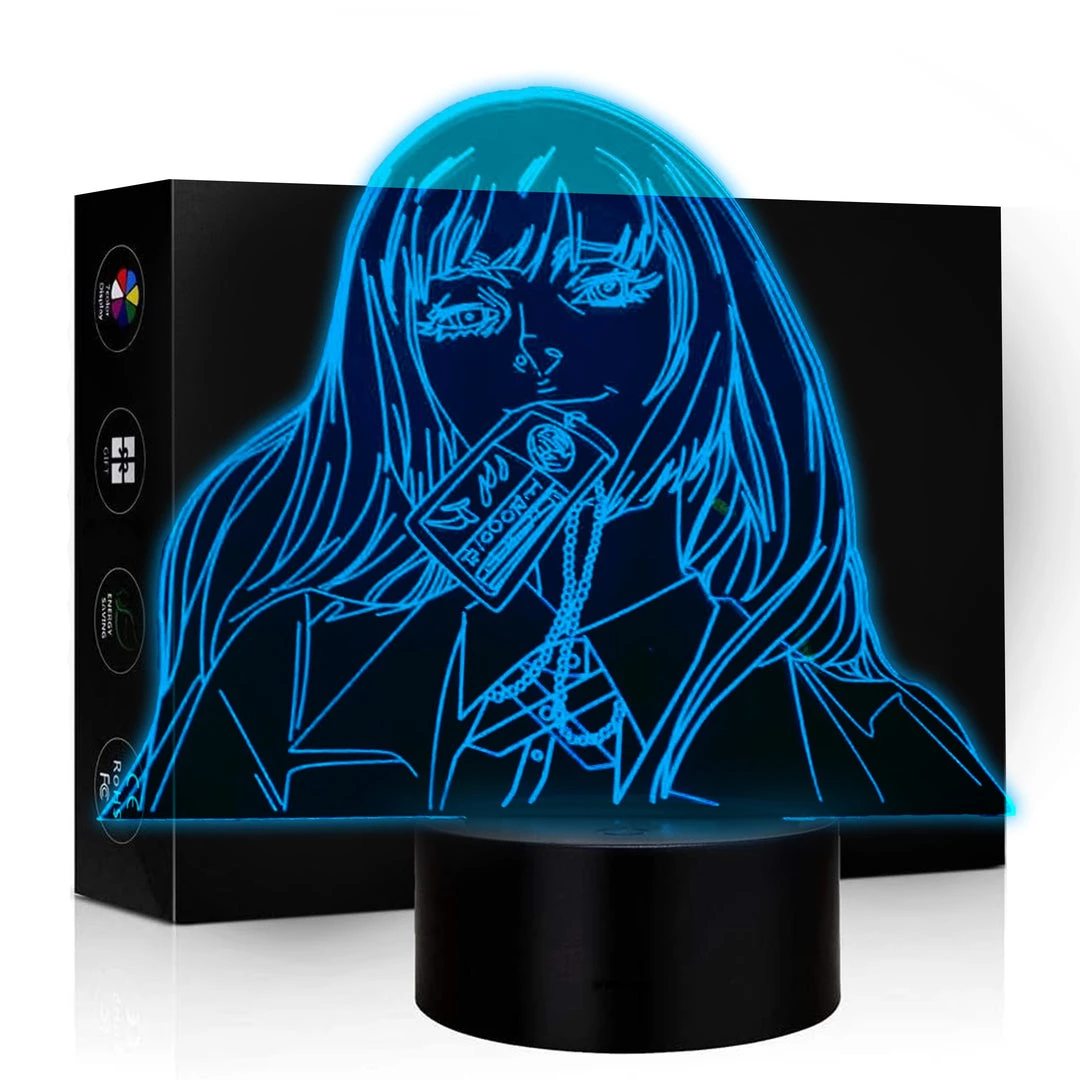 Mily Kakegurui Jabami Pet Tag Acrylic LED Lamp 3 Mily Kakegurui Jabami Pet Tag Acrylic LED Lamp