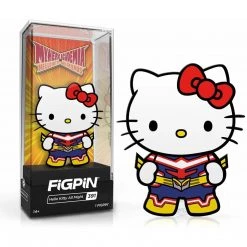 In Store Purchase FiGPiN Hello Kitty All Might A Sanrio X My Hero Academia Mashup Pin Accessories