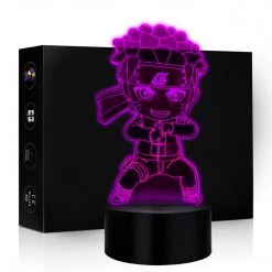 Mily Naruto Chibi Naruto Acrylic LED Lamp Figures