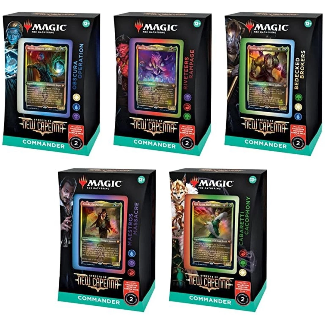 Boba Rally Magic: The Gathering Streets Of New Capenna Commander Decks 3 Boba Rally Magic: The Gathering Streets Of New Capenna Commander Decks