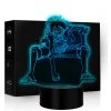 Mily Figures One Piece Luffy Smash Acrylic LED Lamp