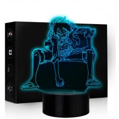 Mily Figures One Piece Luffy Smash Acrylic LED Lamp