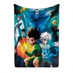 Mily Hunter X Hunter Throw Blanket Lifestyle