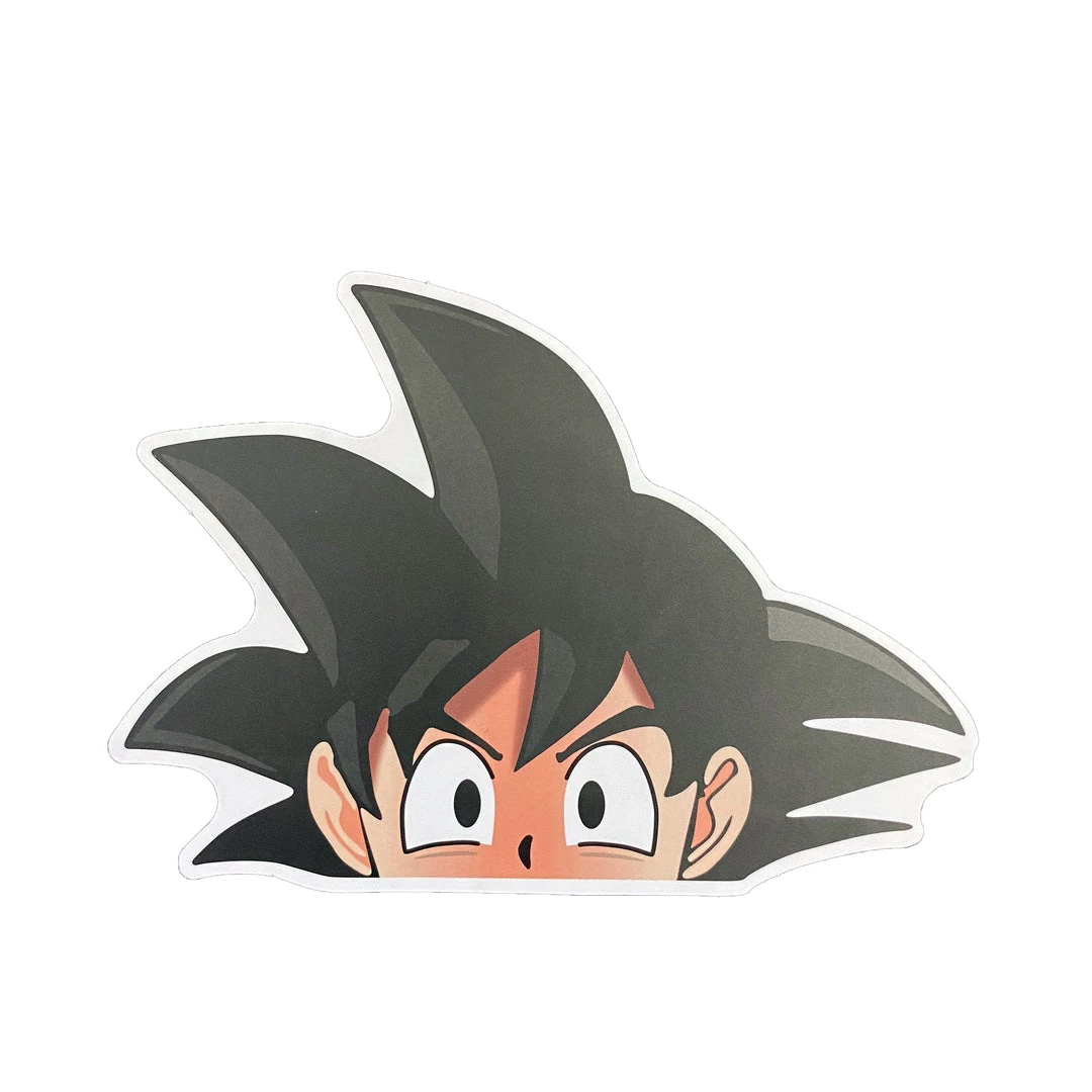 Mily Home Décor Dragon Ball Goku Peeker Sticker 3 Mily Home Décor Dragon Ball Goku Peeker Sticker