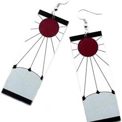Mily Tanjiro Hanafuda Accessories - Earrings