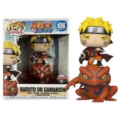 Monster Peeps Funko Pop! #106 Naruto Shippuden Naruto On Gamakichi Jumbo - Special Edition Figures