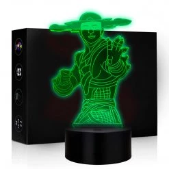 Mily Mortal Kombat Kung Lao MKX Acrylic LED Lamp Figures