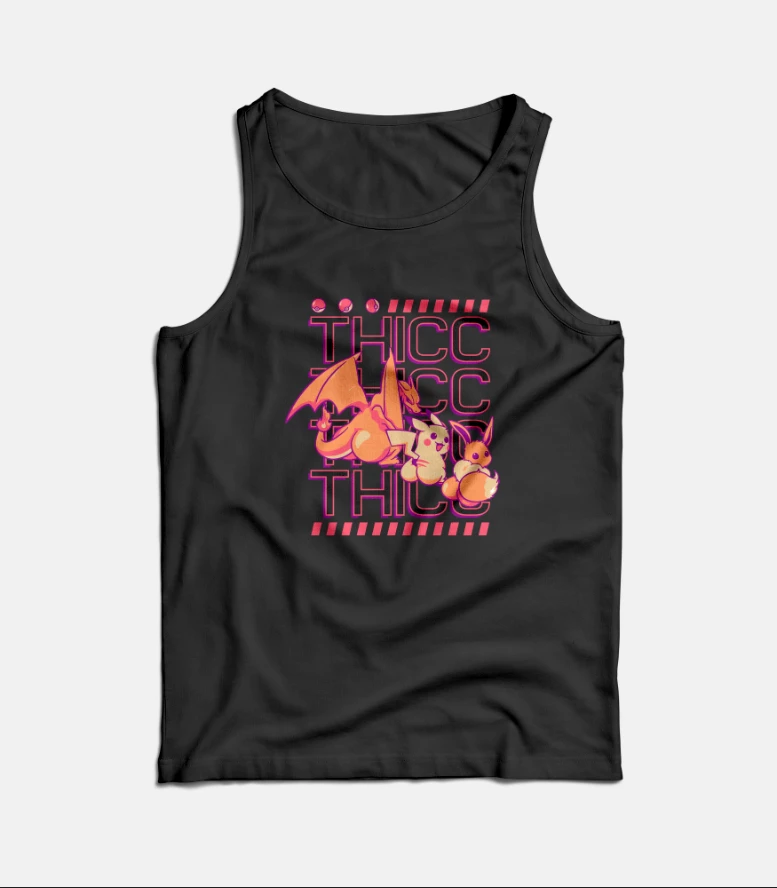 Ink Titan Pokemon Thicc Trio Tank Top Apparel 3 Ink Titan Pokemon Thicc Trio Tank Top Apparel