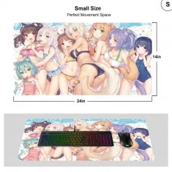 Mily Nekopara Girls Beach 14 X 24 Inch Playmat TCG Supplies