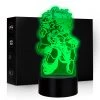 Mily My Hero Academia Deku Punch Acrylic LED Lamp Figures