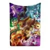 Mily Pokemon Eeveelutions Throw Blanket Lifestyle