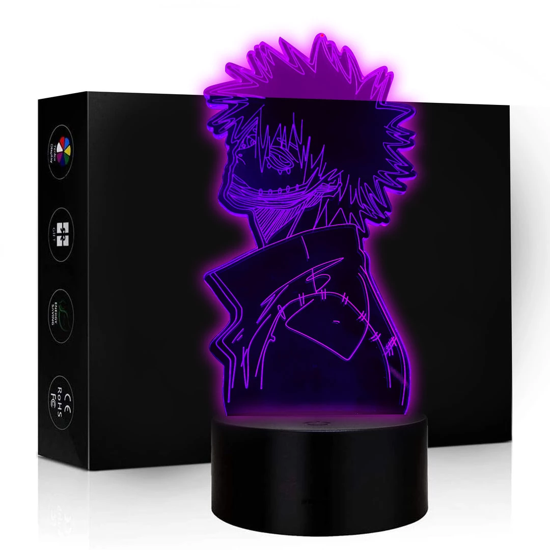 Mily My Hero Academia Dabi Acrylic LED Lamp Figures 3 Mily My Hero Academia Dabi Acrylic LED Lamp Figures