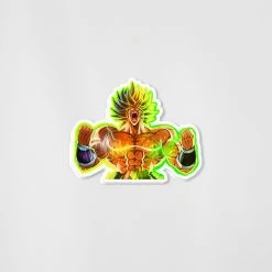 Mily Dragon Ball Super Legendery Super Saiyan Broly Lenticular Sticker