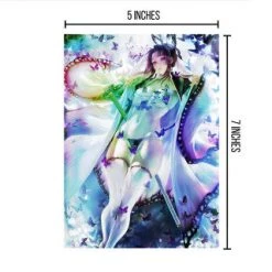 Mily Lifestyle Demon Slayer Shinobu Kocho "5 X 7" Metallic Glossy Art Print 6 Mily Lifestyle Demon Slayer Shinobu Kocho