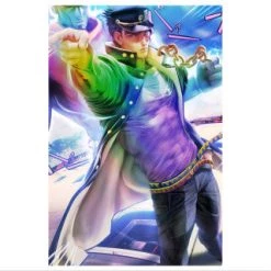 Mily JoJo's Bizarre Adventure Jotaro Kujo "11 X 17" Metallic Glossy Art Print - Ver. 1