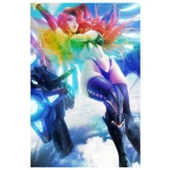 Mily League Of Legends Gun Goddess Miss Fortune Pin Up "5 X 7" Metallic Glossy Art Print Ver. 2 Lifestyle