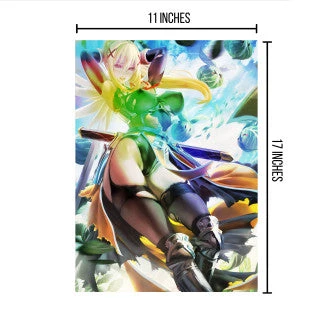 Mily KonoSuba Darkness Pin Up "11 X 17" Metallic Glossy Art Print Lifestyle 4 Mily KonoSuba Darkness Pin Up "11 X 17" Metallic Glossy Art Print Lifestyle