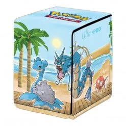 GTS Ultra Pro Gallery Series Seaside Alcove Flip Pokemon Deck Box TCG Supplies