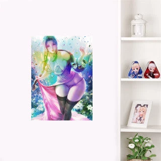 Mily Lifestyle Final Fantasy Aerith Gainsborough "5 X 7" Metallic Glossy Art Print 5 Mily Lifestyle Final Fantasy Aerith Gainsborough "5 X 7" Metallic Glossy Art Print
