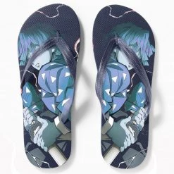 Mily Apparel Demon Slayer Zenitsu Agatsuma Flip Flops